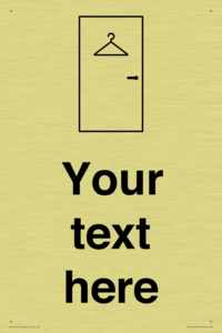 Custom information: Changing room